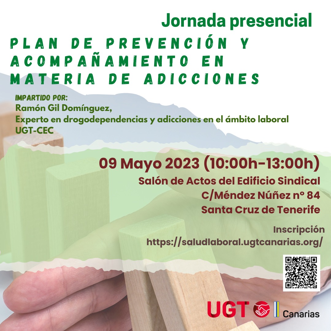 CARTEL ADICCIONES 9 MAYO