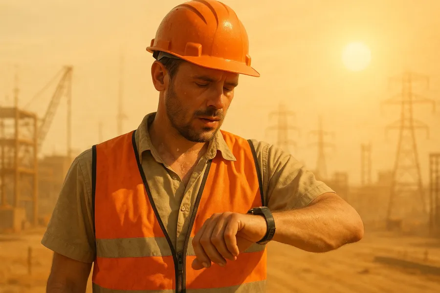 jornada laboral altas temperaturas
